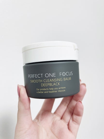パーフェクトワンフォーカス スムースクレンジングバーム ディープブラック/PERFECT ONE  FOCUS/クレンジングバームを使ったクチコミ(1枚目)