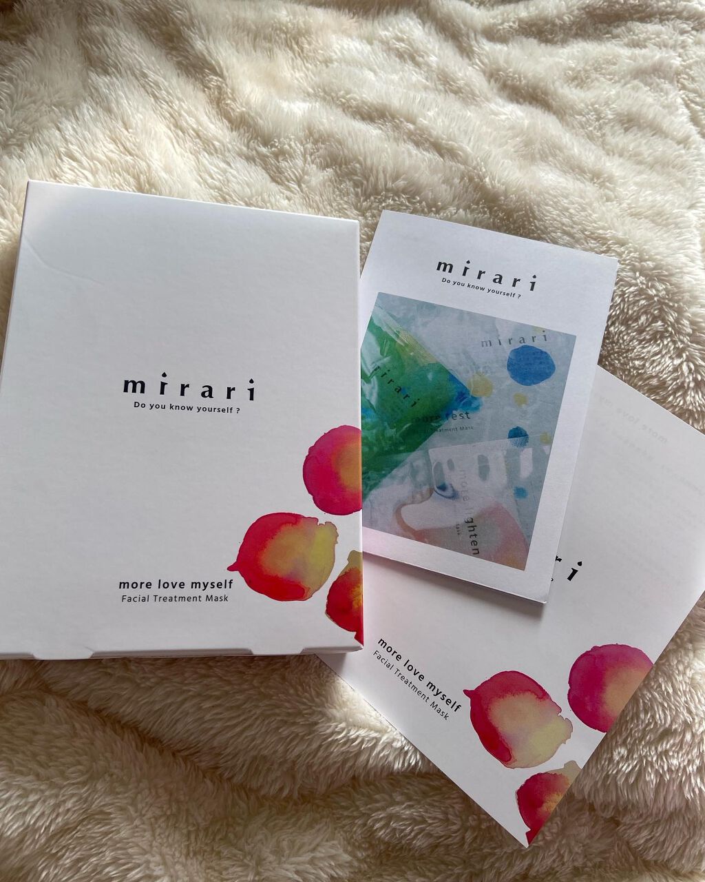 フェイシャルトリートメントマスク 06 more love myself/mirari/シートマスク・パックを使ったクチコミ（2枚目）