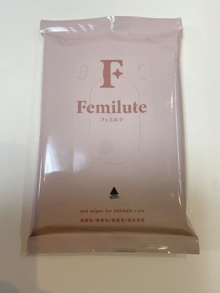 ふきとりシート/Femilute/デリケートゾーンケアを使ったクチコミ(3枚目)