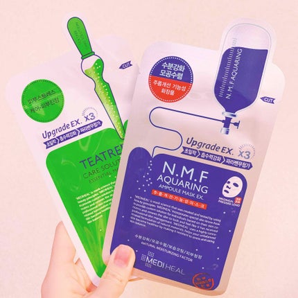 N.M.FアクアアンプルマスクJEX/MEDIHEAL/シートマスク・パックを使ったクチコミ(2枚目)