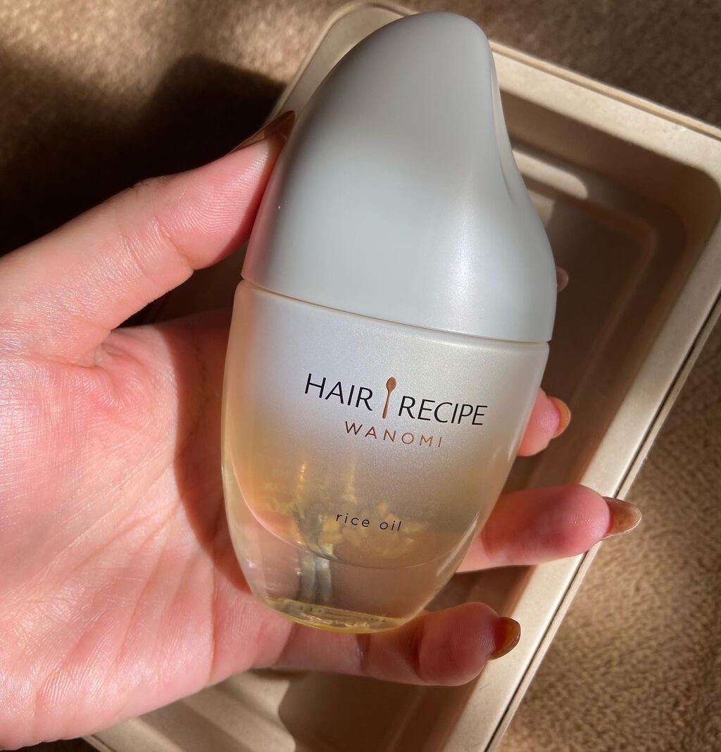 めい♡コスメオタク on LIPS 「ヘアレシピ和の実さらとろライスオイルお試しさせていただきました..」(3枚目)