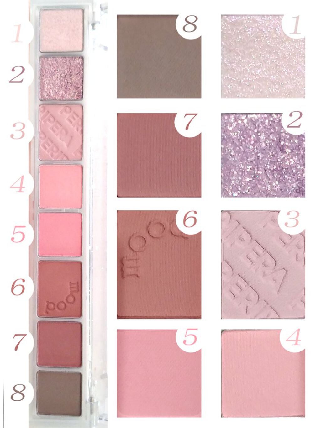 オール テイク ムード パレット(24AD)/PERIPERA/アイシャドウパレットを使ったクチコミ(3枚目)