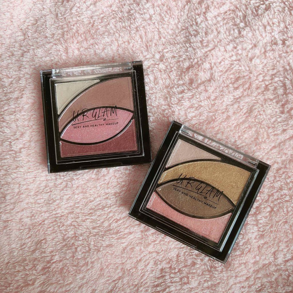 UR GLAM VELVET EYE COLOR PALETTE/U R GLAM/アイシャドウパレットを使ったクチコミ(1枚目)