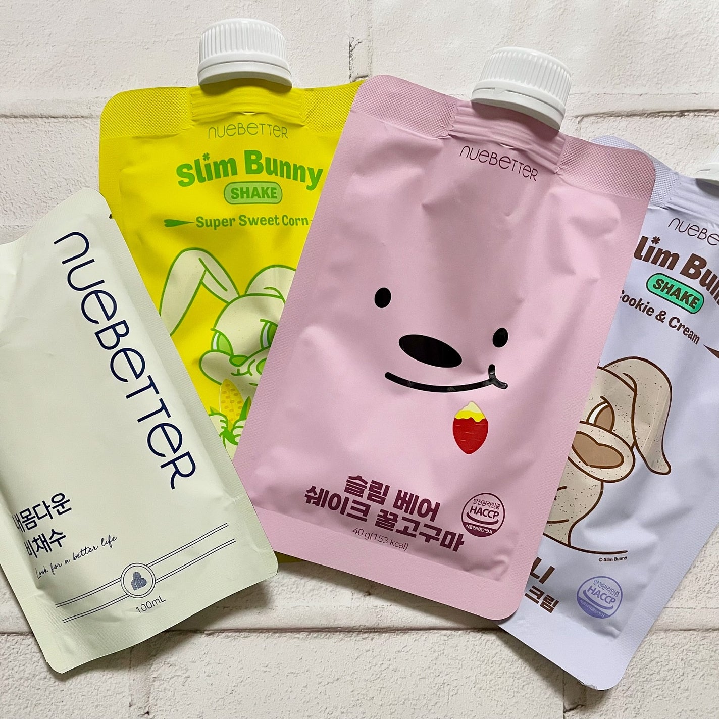 スリムベアシェイク&スリムバニーシェイク/NUEBETTER/その他プロテインを使ったクチコミ(1枚目)