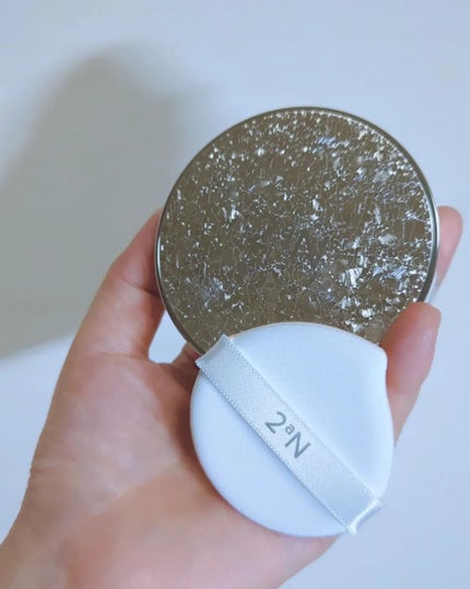 グリーミングテンションパクト 21 ライトベージュ 本体/2aN/クリーム・エマルジョンファンデーションを使ったクチコミ(3枚目)