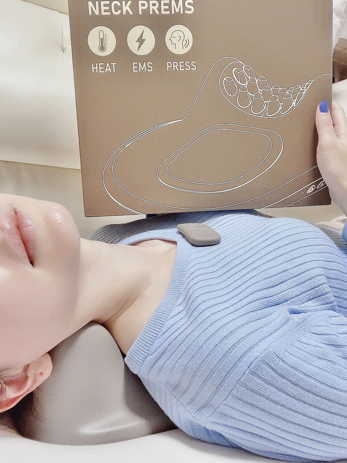 NECK PREMS/NIPLUX/ネックマッサージャーを使ったクチコミ（1枚目）