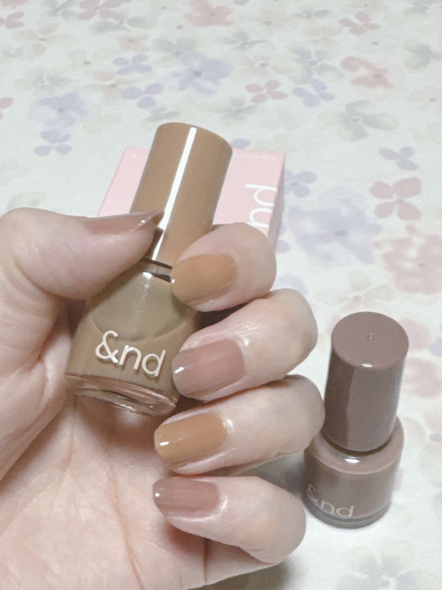 アンドバイロムアンド グラッシードロップネイル/&nd by rom&nd/マニキュアを使ったクチコミ(3枚目)