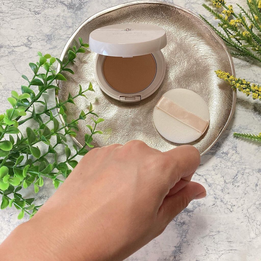 エッセンスパウダー		/セラフォア/プレストパウダーを使ったクチコミ（3枚目）