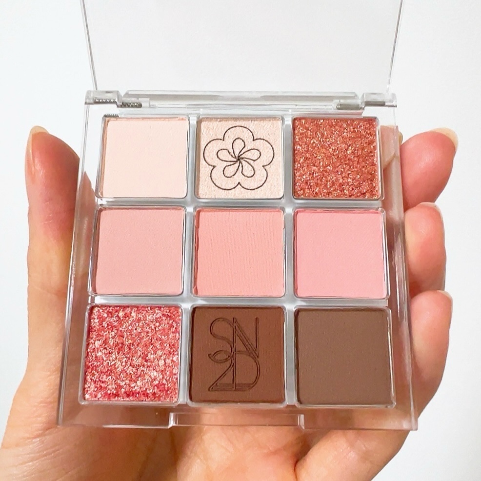 カラーライズスターリーアイズ 03 ピーチブロッサム/S2ND/アイシャドウパレットを使ったクチコミ（2枚目）