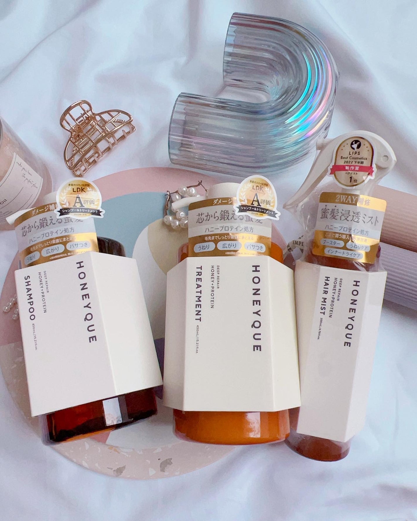 ディープリペア シャンプー モイスト/ヘアトリートメント モイスト/ハニーク/市販シャンプーを使ったクチコミ(10枚目)