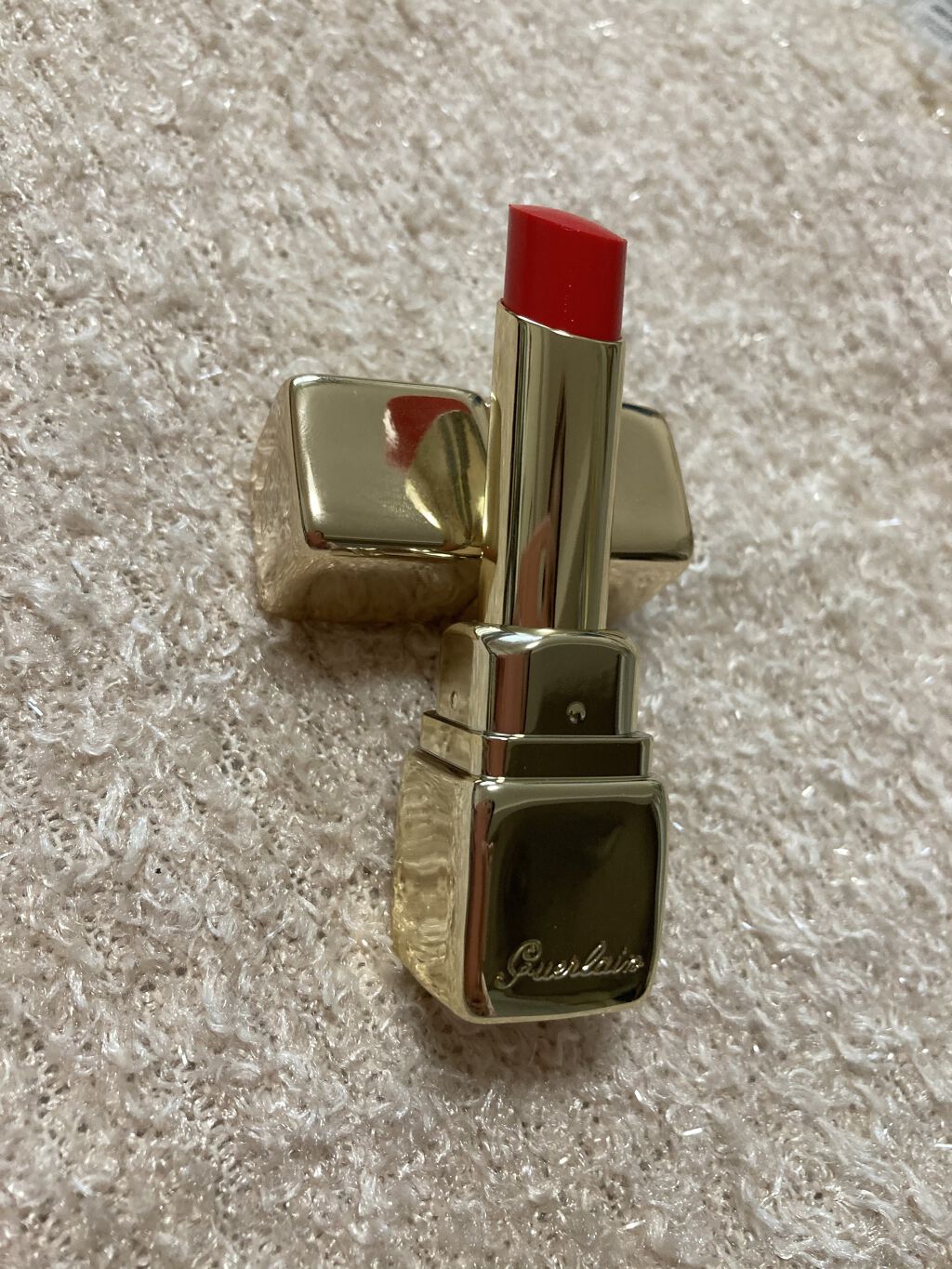 キスキス シャイン ブルーム/GUERLAIN/口紅を使ったクチコミ（1枚目）