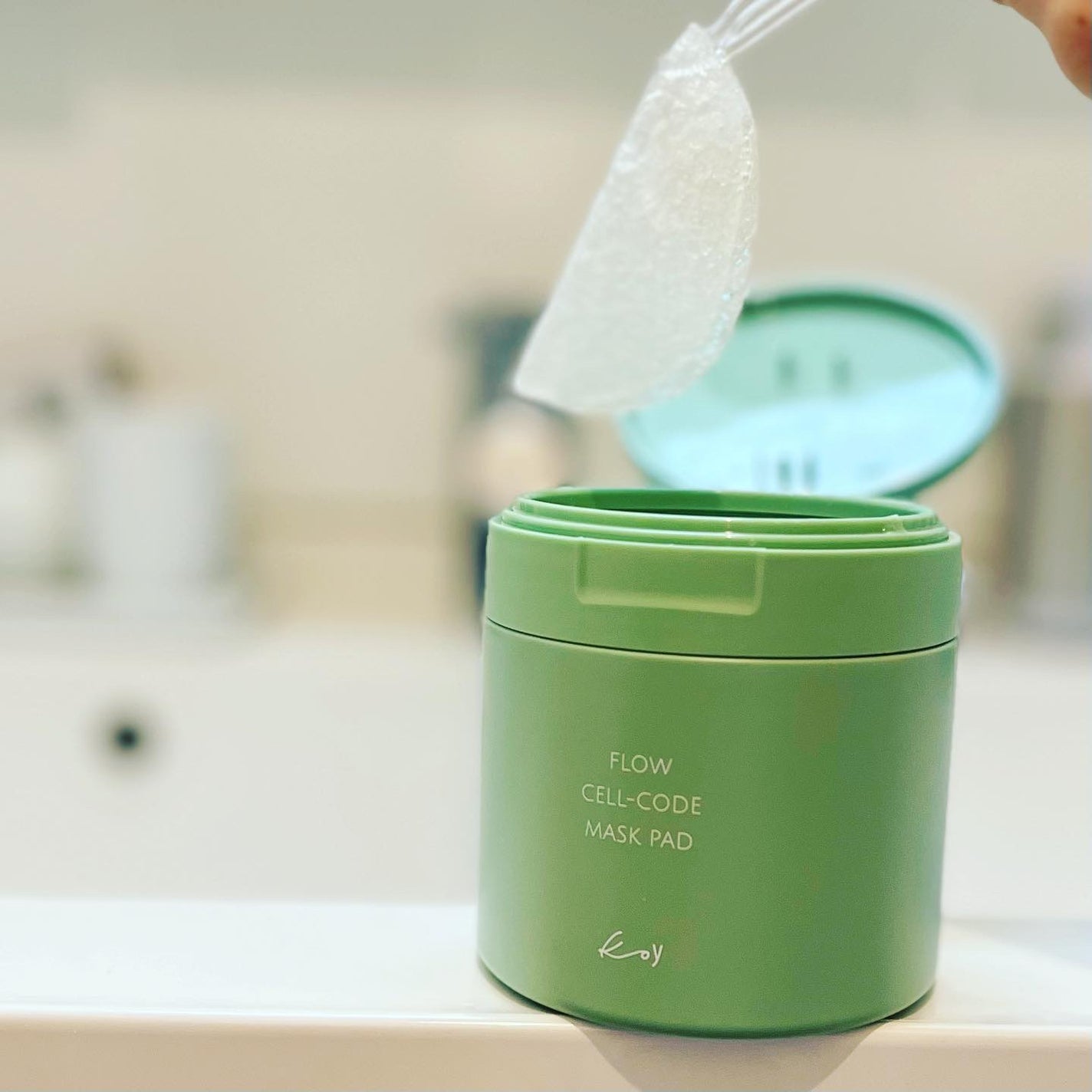 フローセルコードマスクパッド/koy/トナーパッドを使ったクチコミ(1枚目)