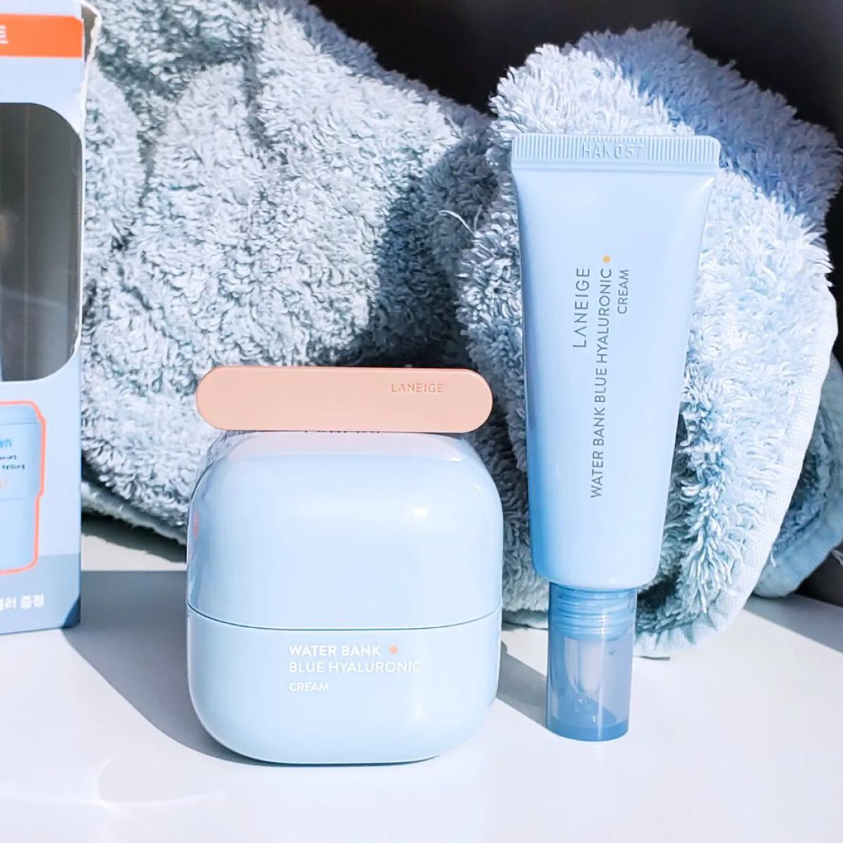 ウォーターバンク クリーム (乾燥肌用)/LANEIGE/フェイスクリームを使ったクチコミ（2枚目）