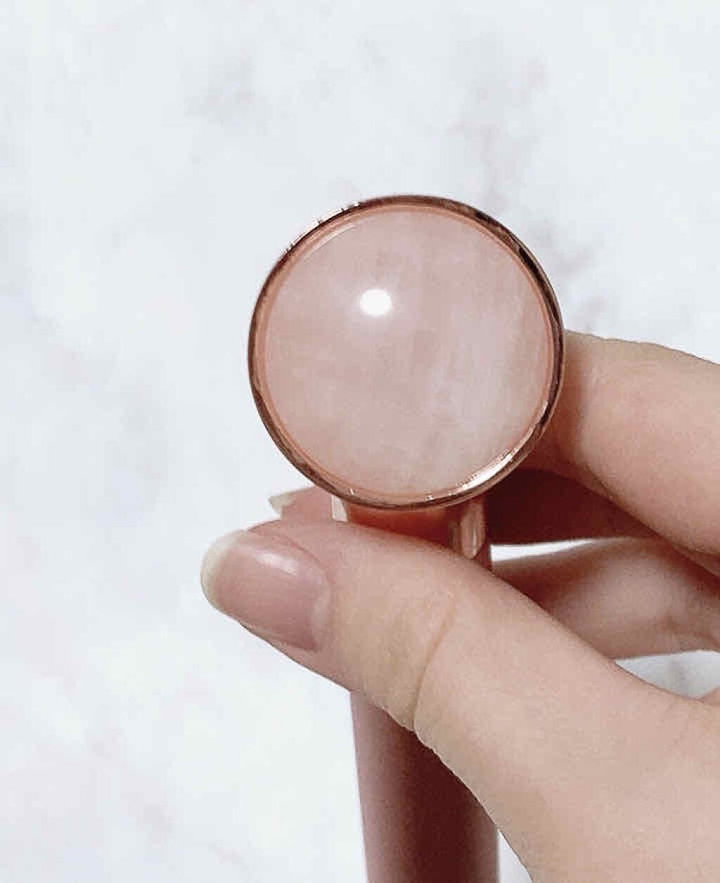 ローズクォーツビューティーバー/sugar.C beauty/美顔器・マッサージを使ったクチコミ(4枚目)