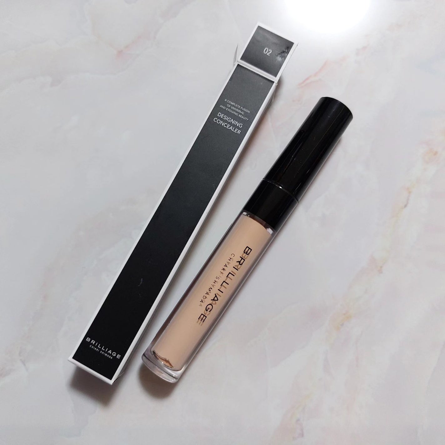 デザイニング コンシーラー/ブリリアージュ/リキッドコンシーラーを使ったクチコミ(5枚目)