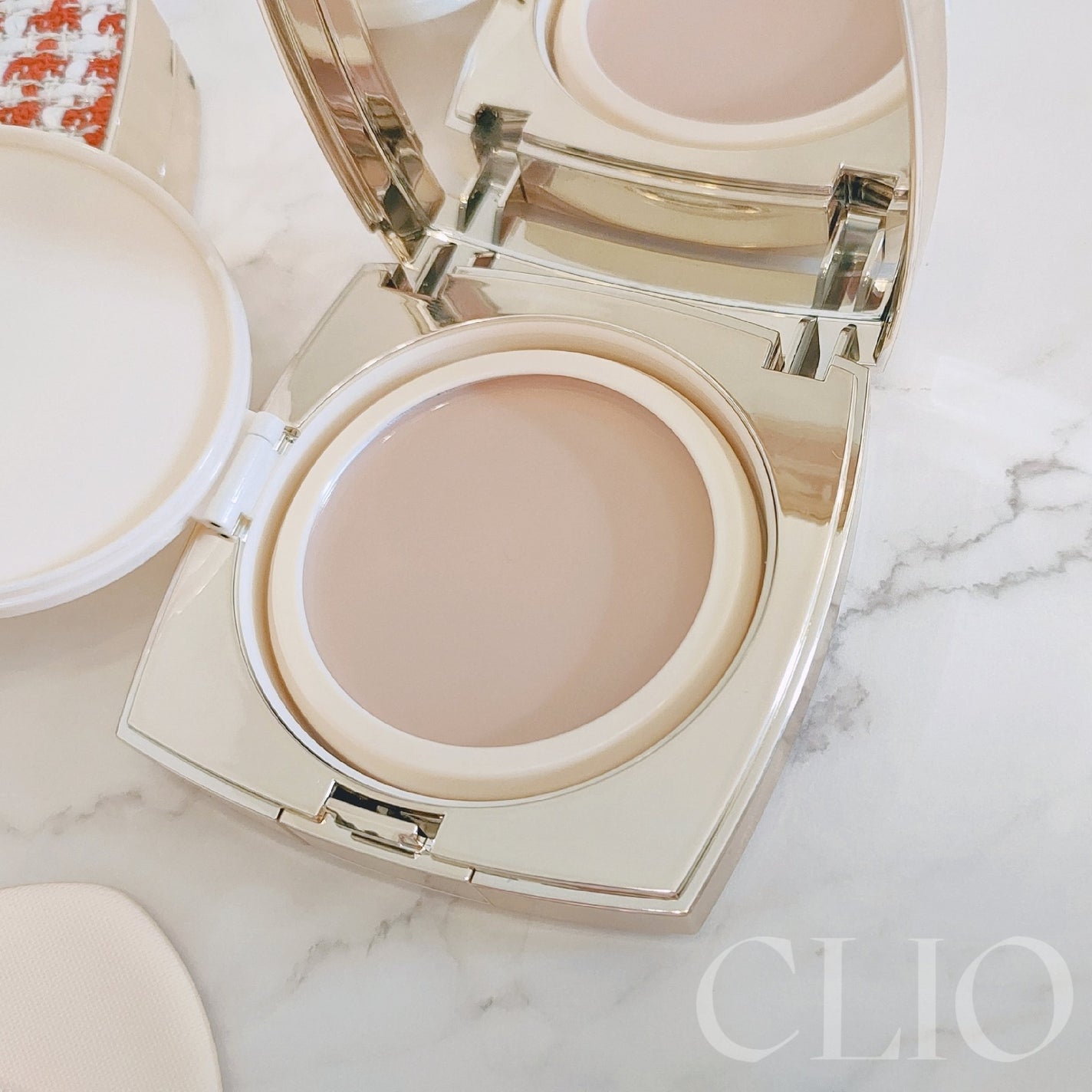 ニューマグネットパクト(ツイードエディション)/CLIO/クッションファンデーションを使ったクチコミ(5枚目)