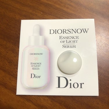 スノー エッセンス オブ ライト （医薬部外品）/Dior/美容液を使ったクチコミ（1枚目）