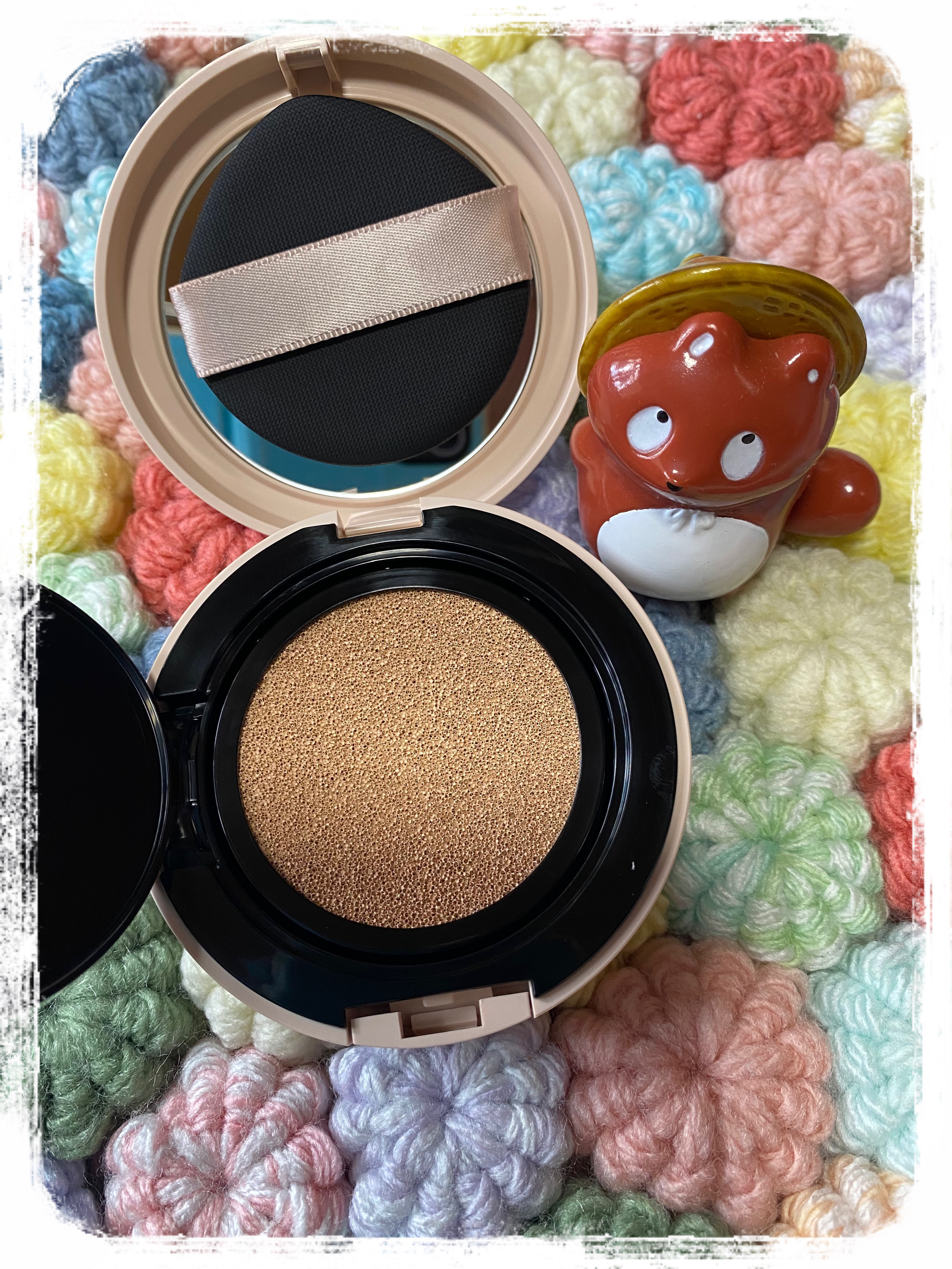 クッションファンデーション/CEZANNE/クッションファンデーションを使ったクチコミ（2枚目）