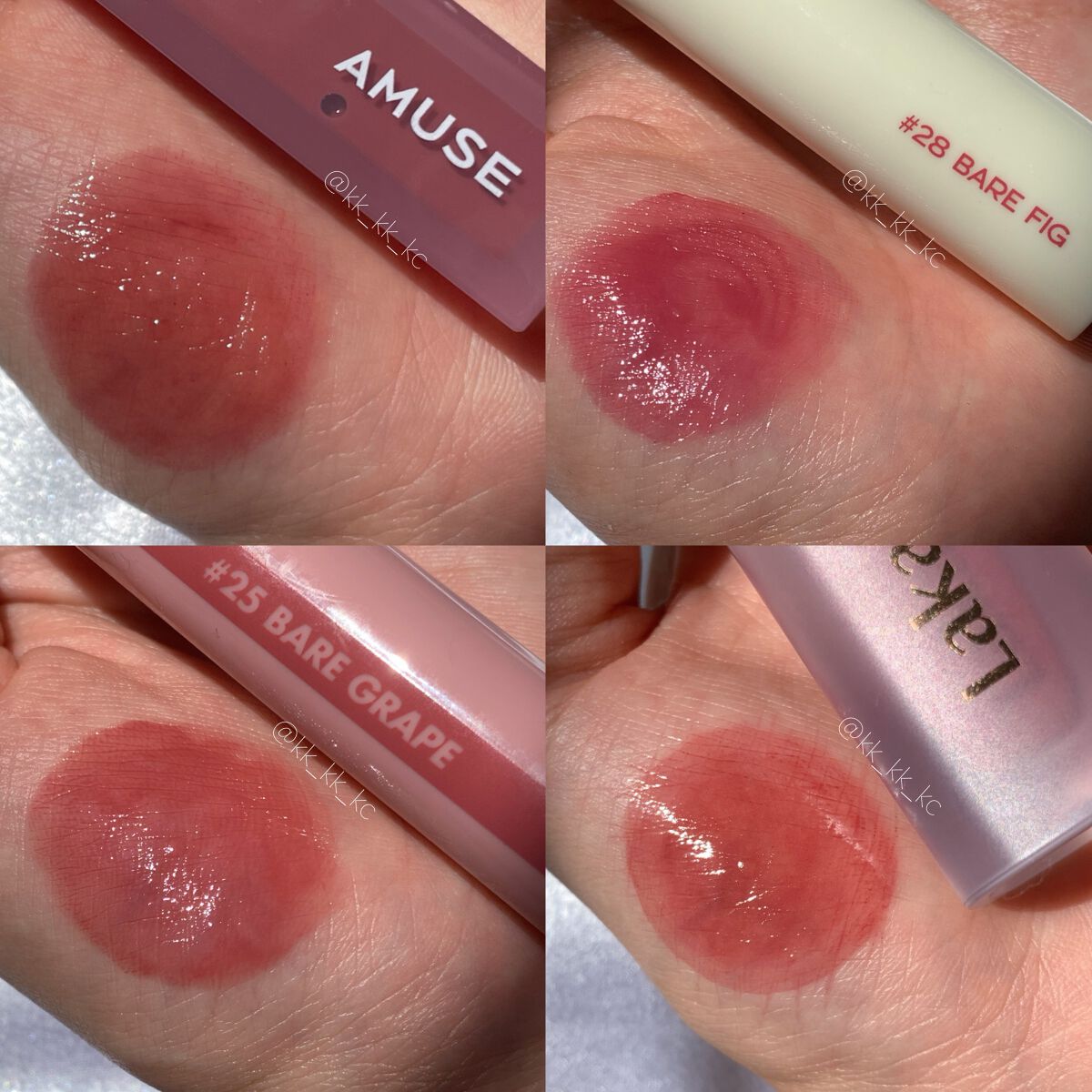 ジューシーラスティングティント/rom&nd/リップティントを使ったクチコミ（2枚目）