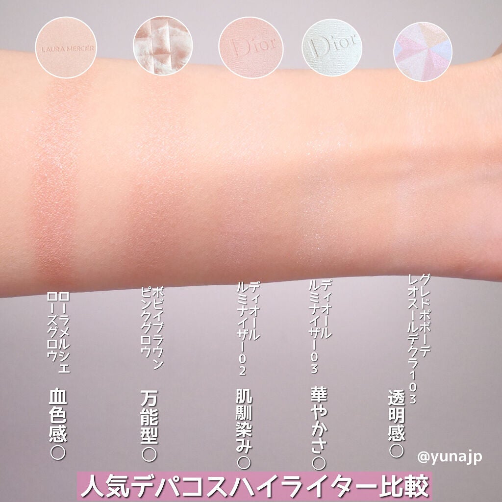 クレ・ド・ポー ボーテ レオスールデクラ/クレ・ド・ポー ボーテ/パウダーハイライトを使ったクチコミ(5枚目)