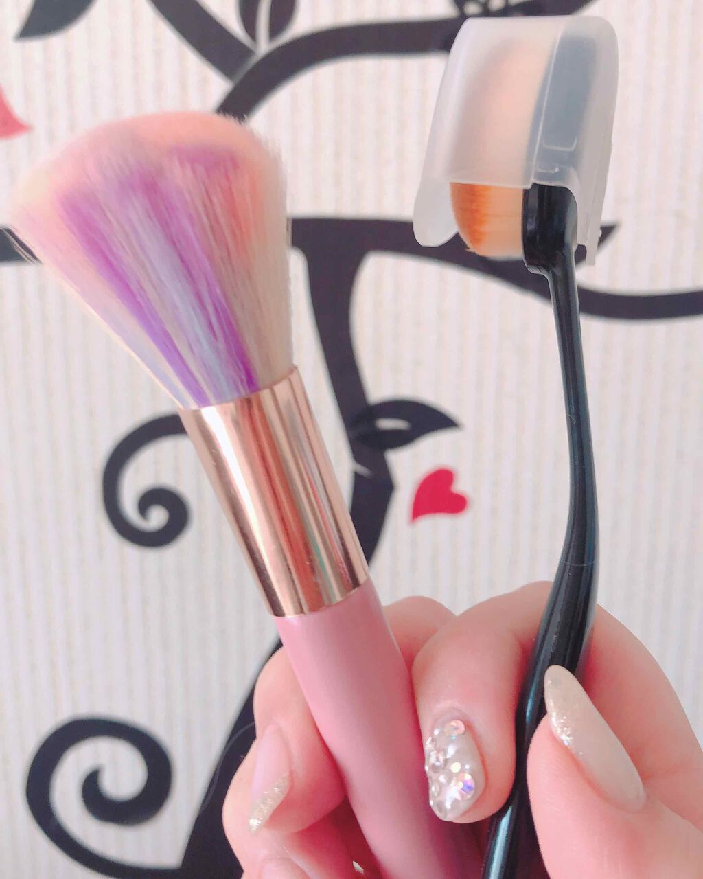 Colorful チークブラシ/AWESOME STORE/メイクブラシを使ったクチコミ（1枚目）