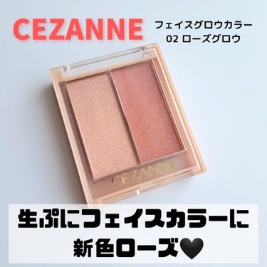 フェイスグロウカラー/CEZANNE/クリームハイライトを使ったクチコミ（1枚目）