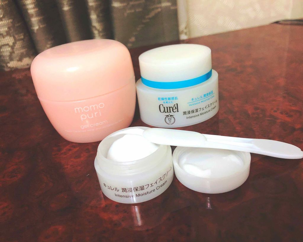 潤いジェルクリーム/ももぷり/オールインワン化粧品を使ったクチコミ（1枚目）