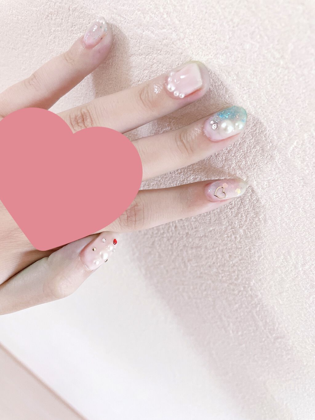 ジェルネイル（ライト対応）/セリア/ジェルネイルを使ったクチコミ（2枚目）