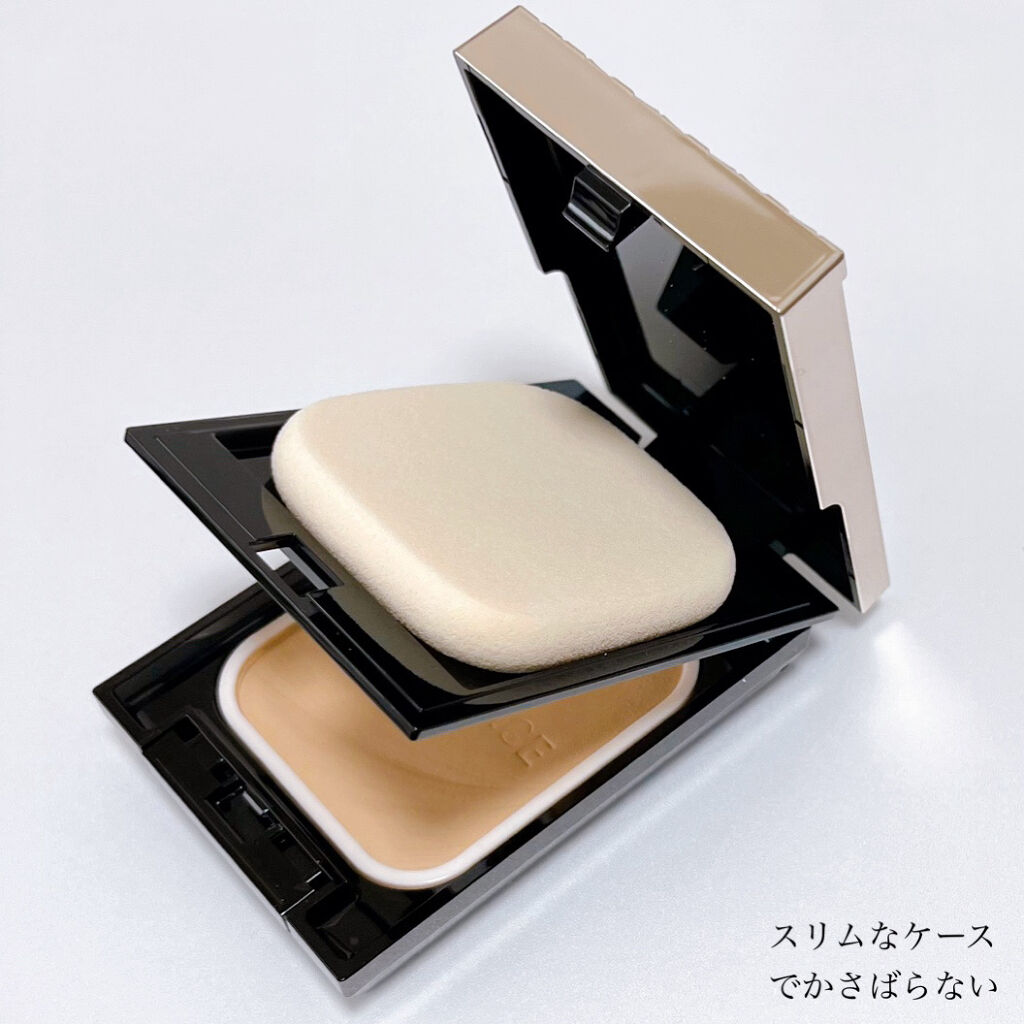 ドラマティックパウダリー EX オークル10/マキアージュ/パウダーファンデーションを使ったクチコミ（2枚目）