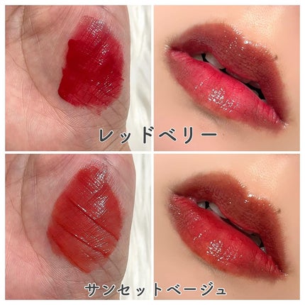 Pudding Glow Tint/LOVBLOVB/口紅を使ったクチコミ(4枚目)