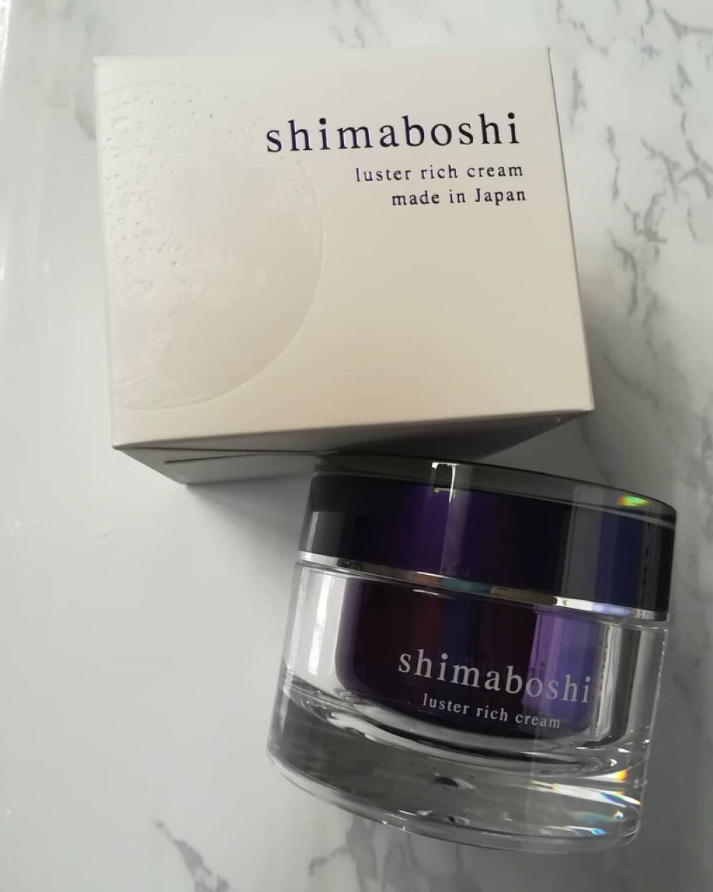 ラスターリッチクリーム/shimaboshi/フェイスクリームを使ったクチコミ(1枚目)