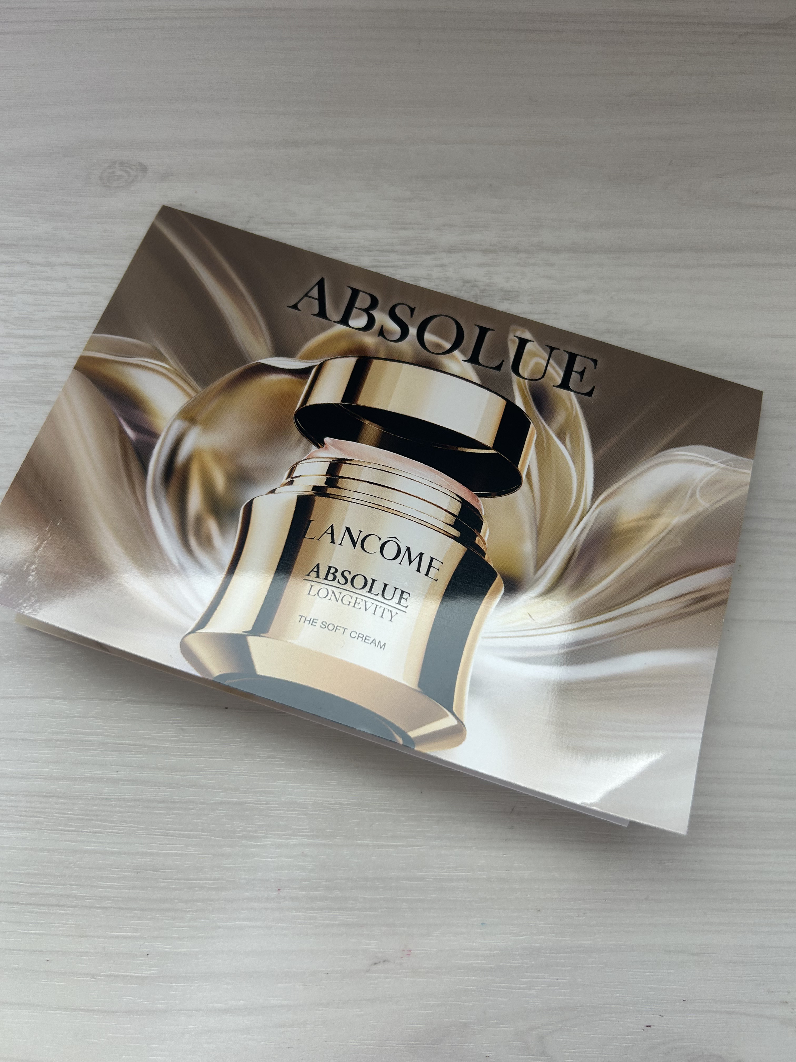アプソリュ ザ ソフトクリーム/LANCOME/フェイスクリームを使ったクチコミ（1枚目）