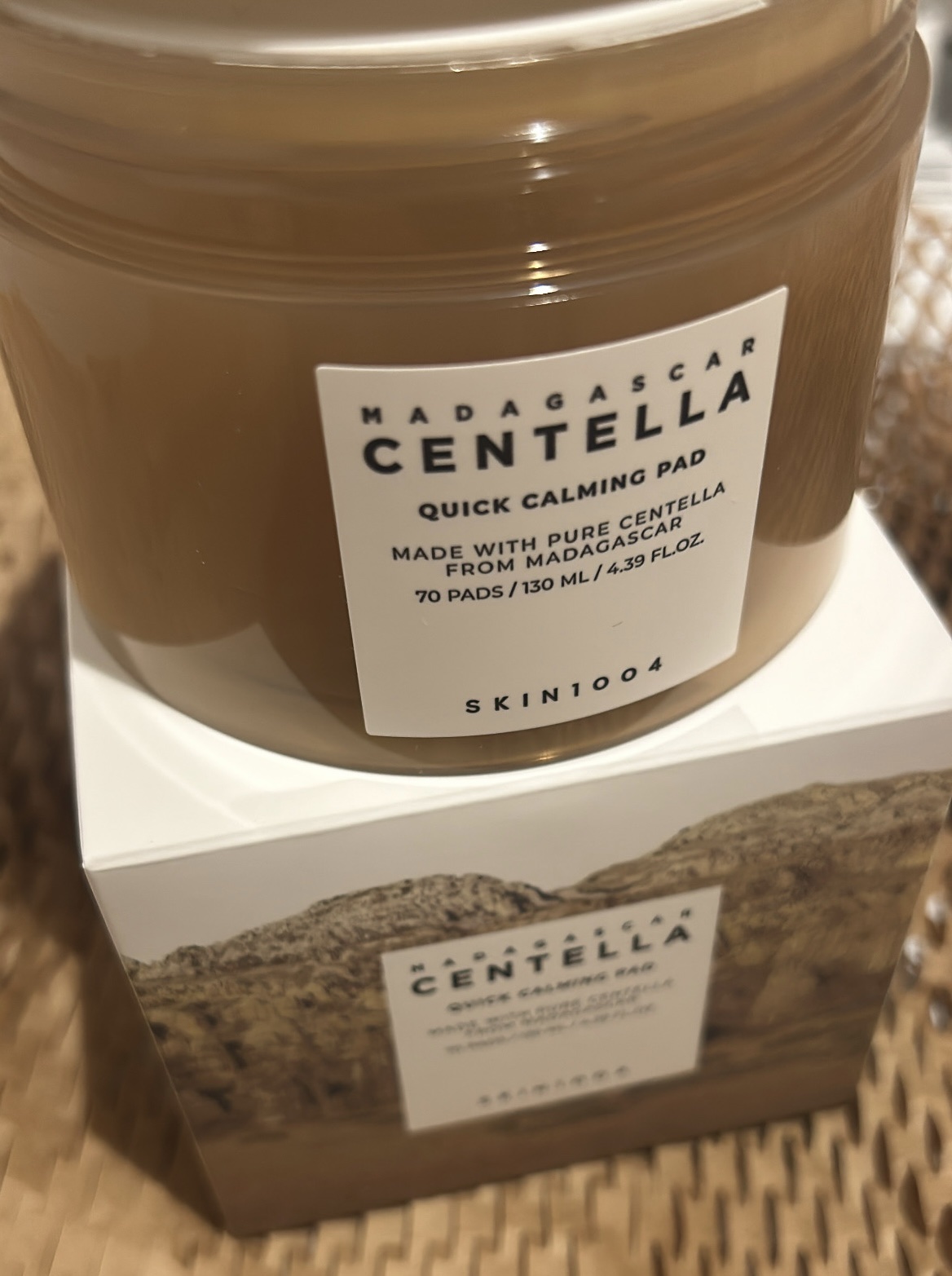 センテラ クイックカーミングパッド/SKIN1004/トナーパッドを使ったクチコミ（1枚目）