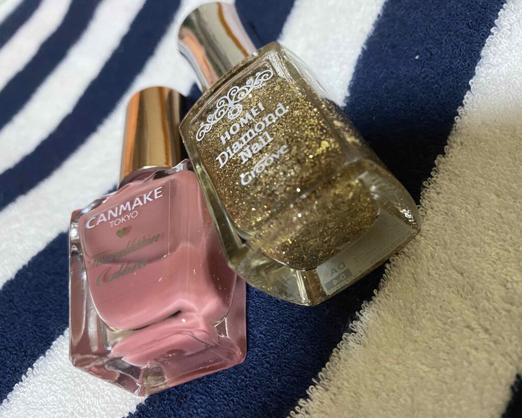 ダイヤモンドネイルポリッシュ/HOMEI/マニキュアを使ったクチコミ(1枚目)