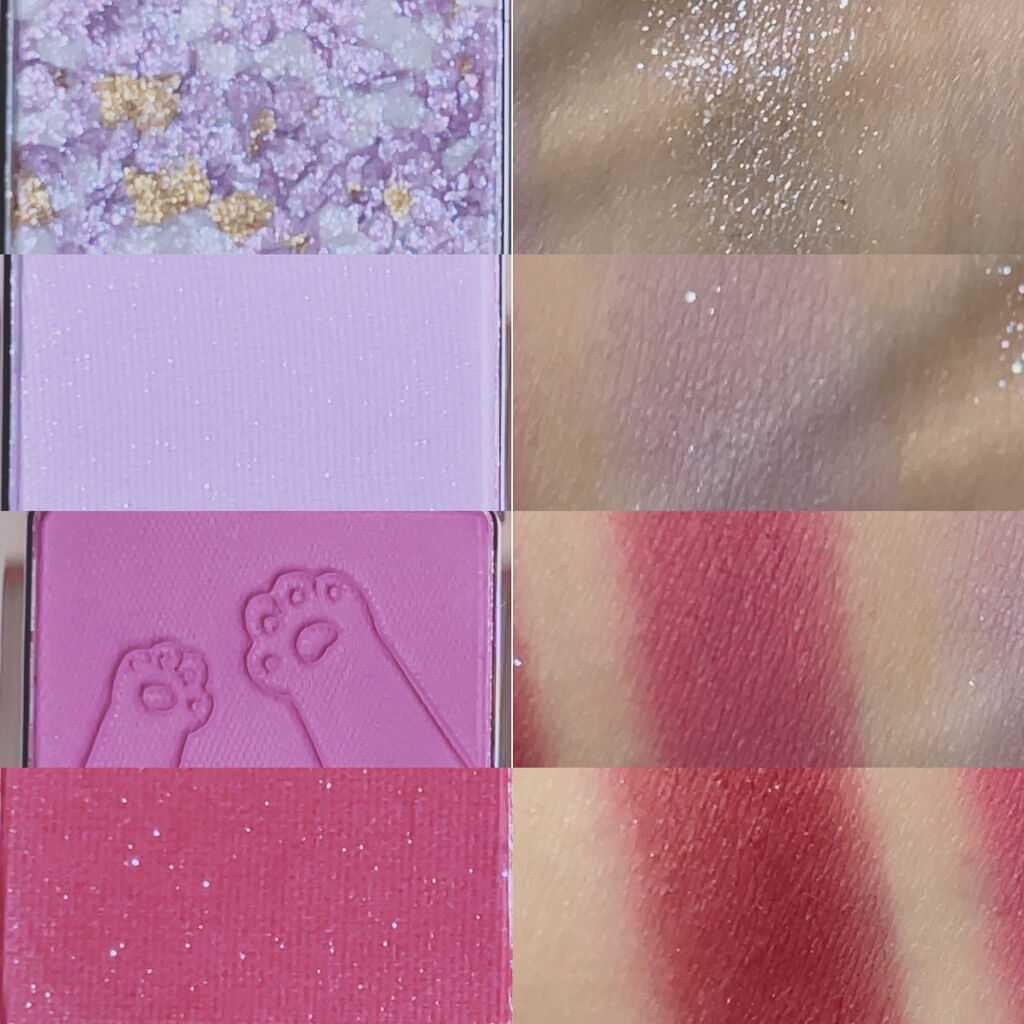 アニマルアイシャドウ(4シェード)/ZEESEA/アイシャドウパレットを使ったクチコミ（3枚目）