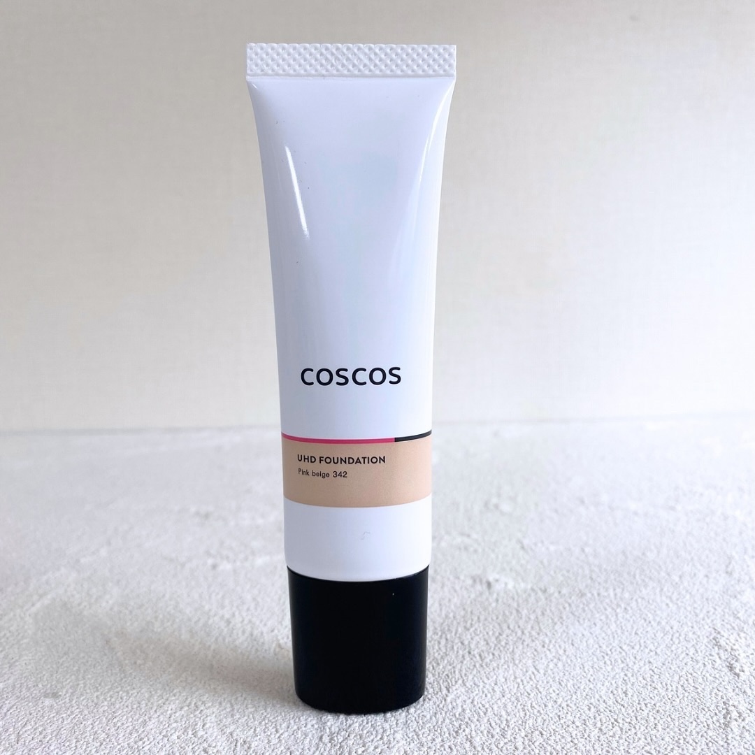 UHDファンデーション342（ピンクベージュ）/COSCOS/リキッドファンデーションを使ったクチコミ（2枚目）