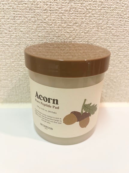 どんぐり ポア ペプチド パッド/SKINFOOD/トナーパッドを使ったクチコミ(1枚目)