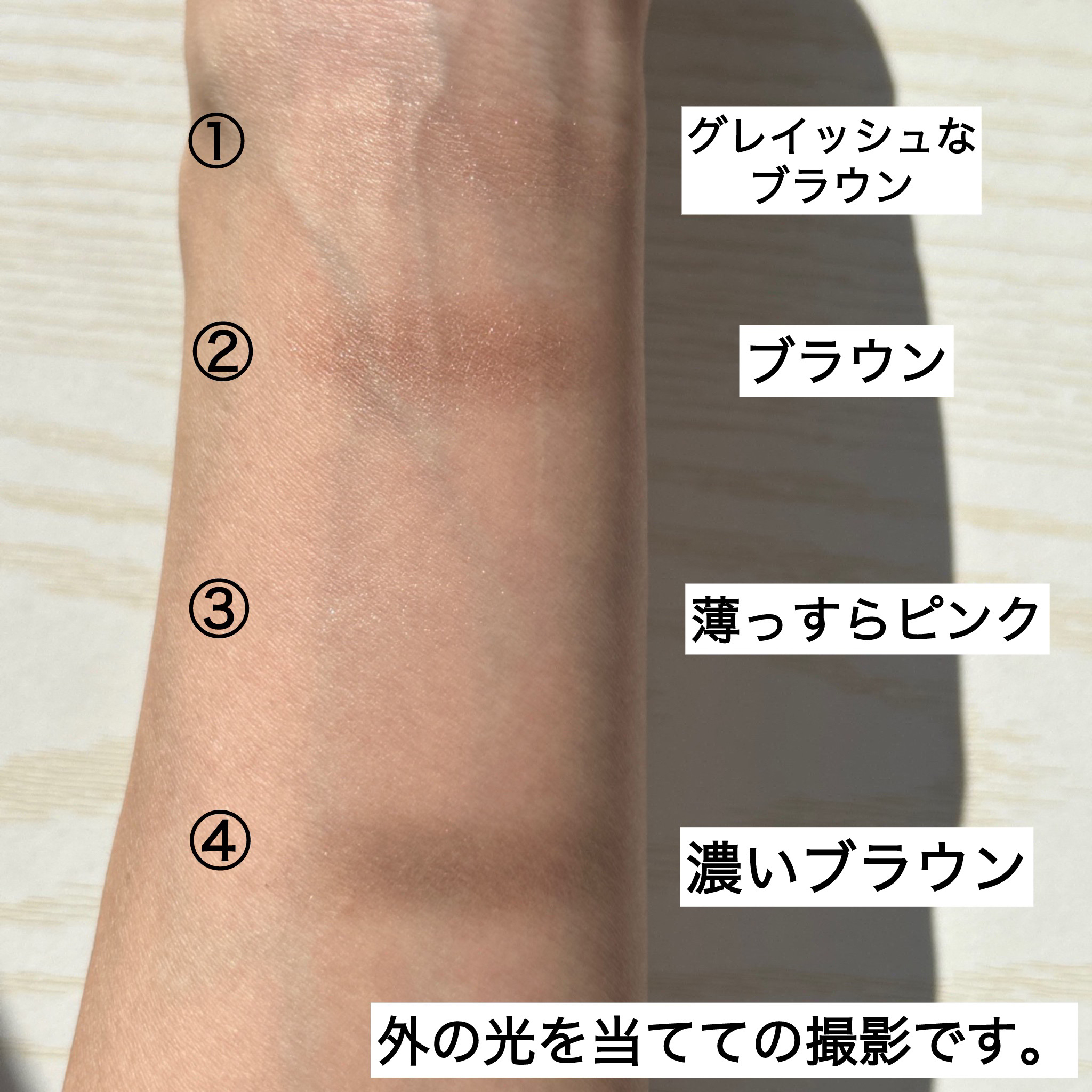 オンブルクルールクアドリ/クレ・ド・ポー ボーテ/アイシャドウパレットを使ったクチコミ（3枚目）