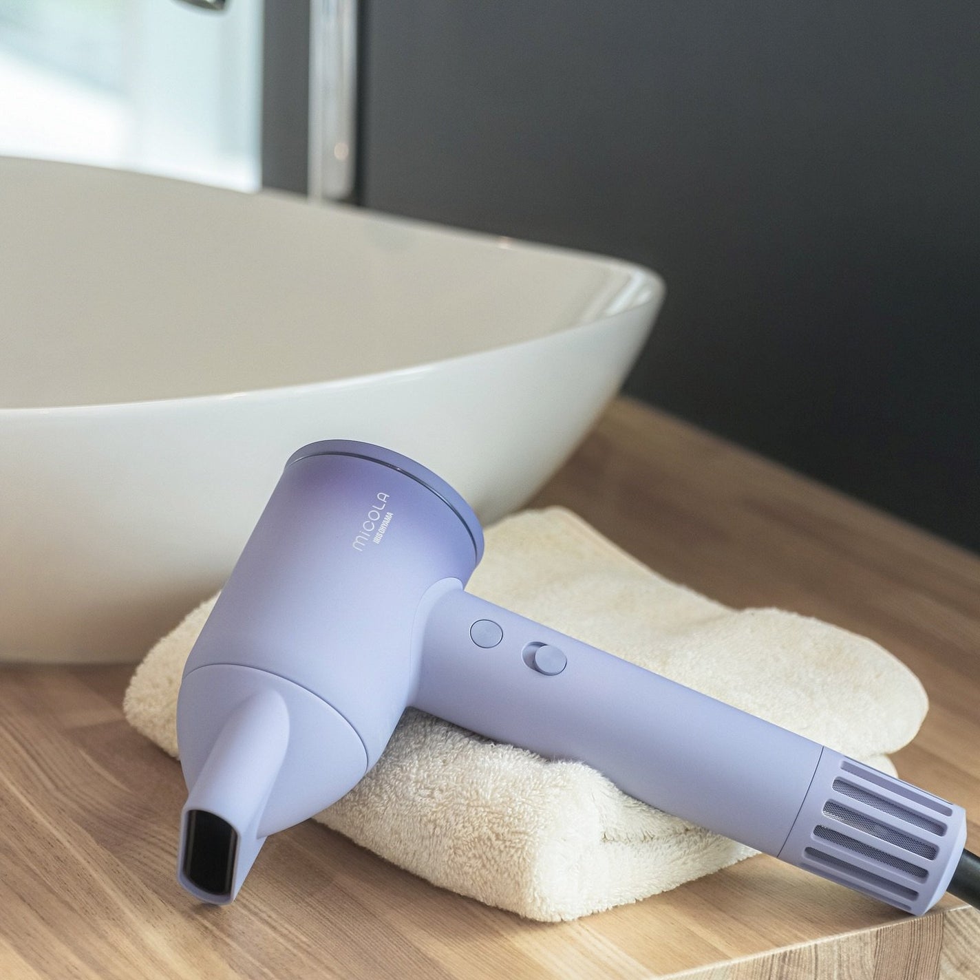 クイックイオンドライヤー HDR-M301/MiCOLA/ドライヤーを使ったクチコミ(1枚目)