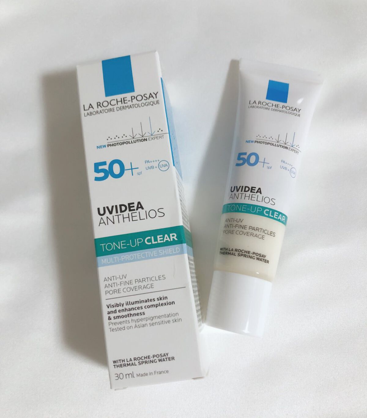 UVイデア XL プロテクショントーンアップ クリア/ラ ロッシュ ポゼ/化粧下地を使ったクチコミ(2枚目)