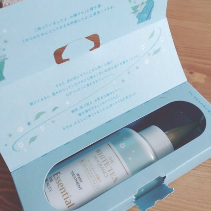 エッセンシャル ザビューティ 髪のキメ美容ウォータートリートメント ホワイトティーの香り/エッセンシャル/アウトバストリートメントを使ったクチコミ(2枚目)