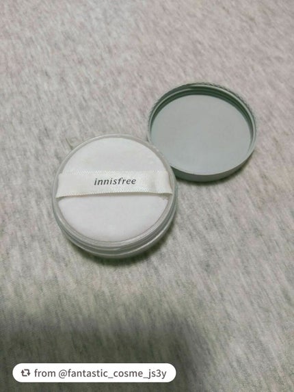 ノーセバム ミネラルパウダー N/innisfree/ルースパウダーを使ったクチコミ(2枚目)