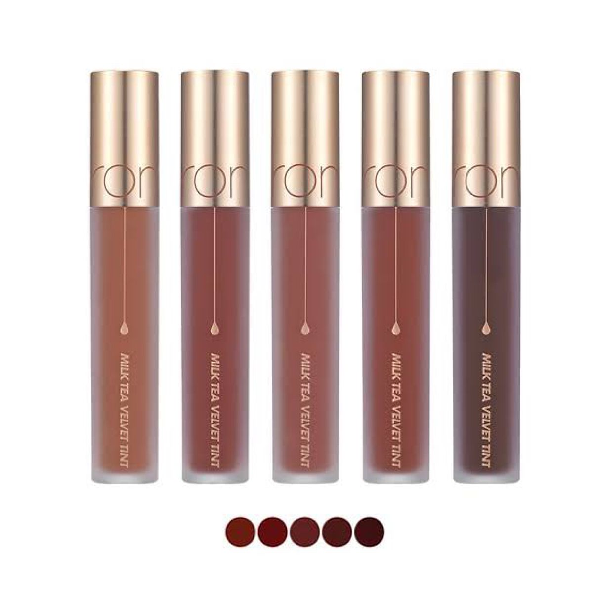 ミルクティーベルベットティント/rom&nd/リップティントを使ったクチコミ(1枚目)