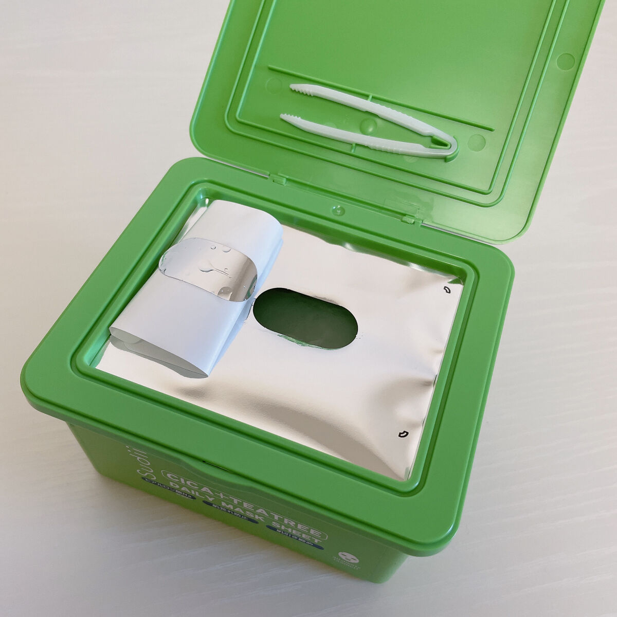 CICA+TEATREE DAILY MASK SHEET/sudii/シートマスク・パックを使ったクチコミ（2枚目）