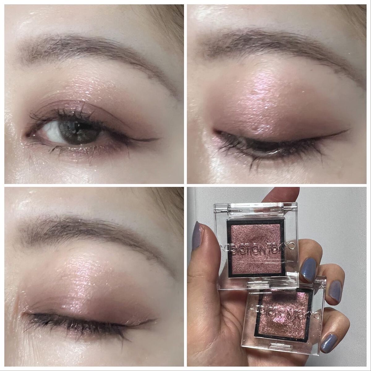 アディクション ザ アイシャドウ スパークル/ADDICTION/単色アイシャドウを使ったクチコミ（3枚目）