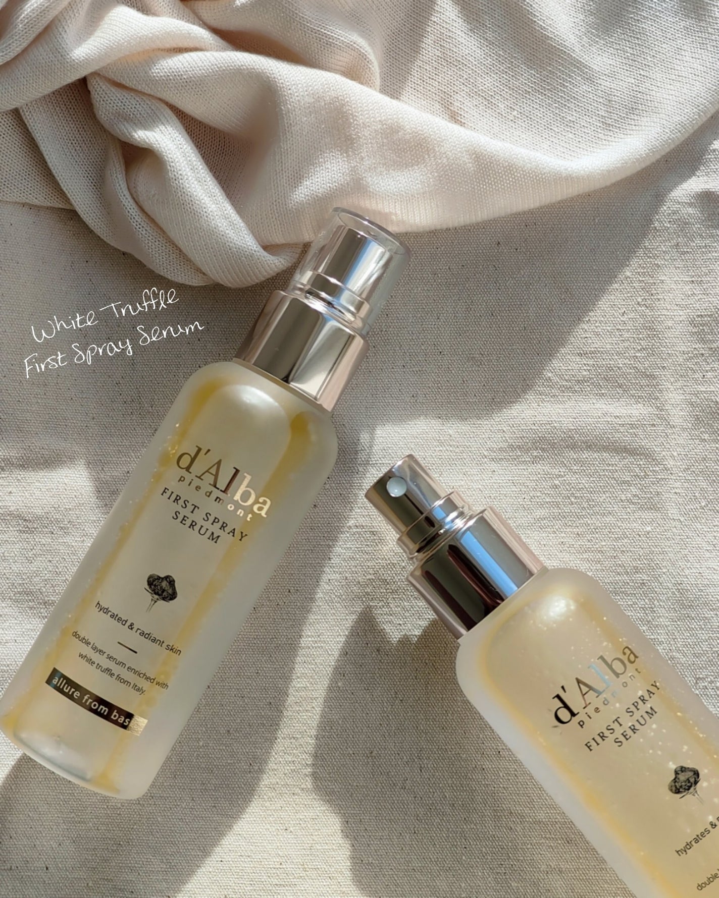 ダルバ ホワイトトリュフファーストスプレーセラム/ダルバ/ミスト状化粧水を使ったクチコミ(2枚目)