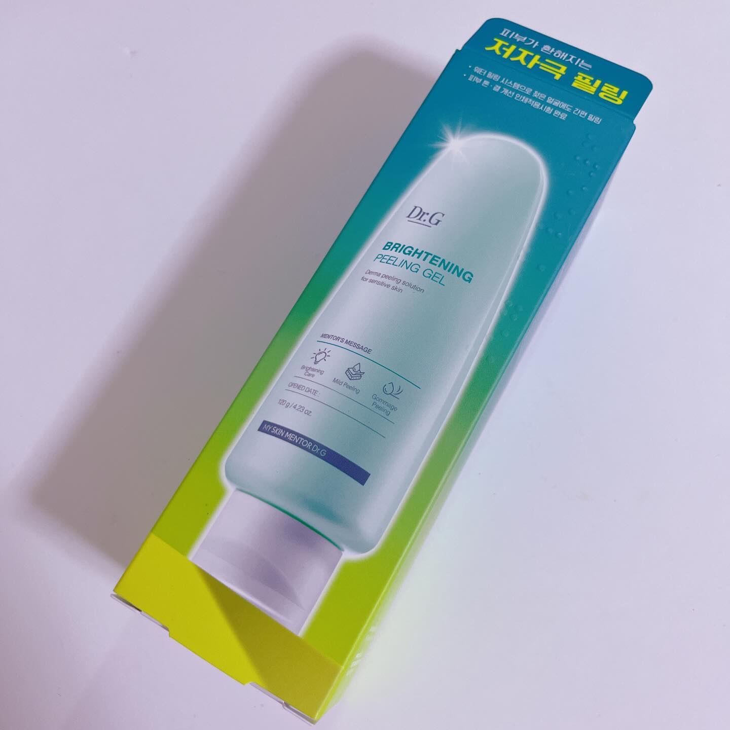 ブライトニングピーリングジェル/Dr.G/ピーリングを使ったクチコミ（1枚目）