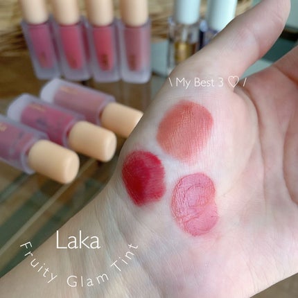 フルーティーグラムティント/Laka/リップティントを使ったクチコミ(1枚目)