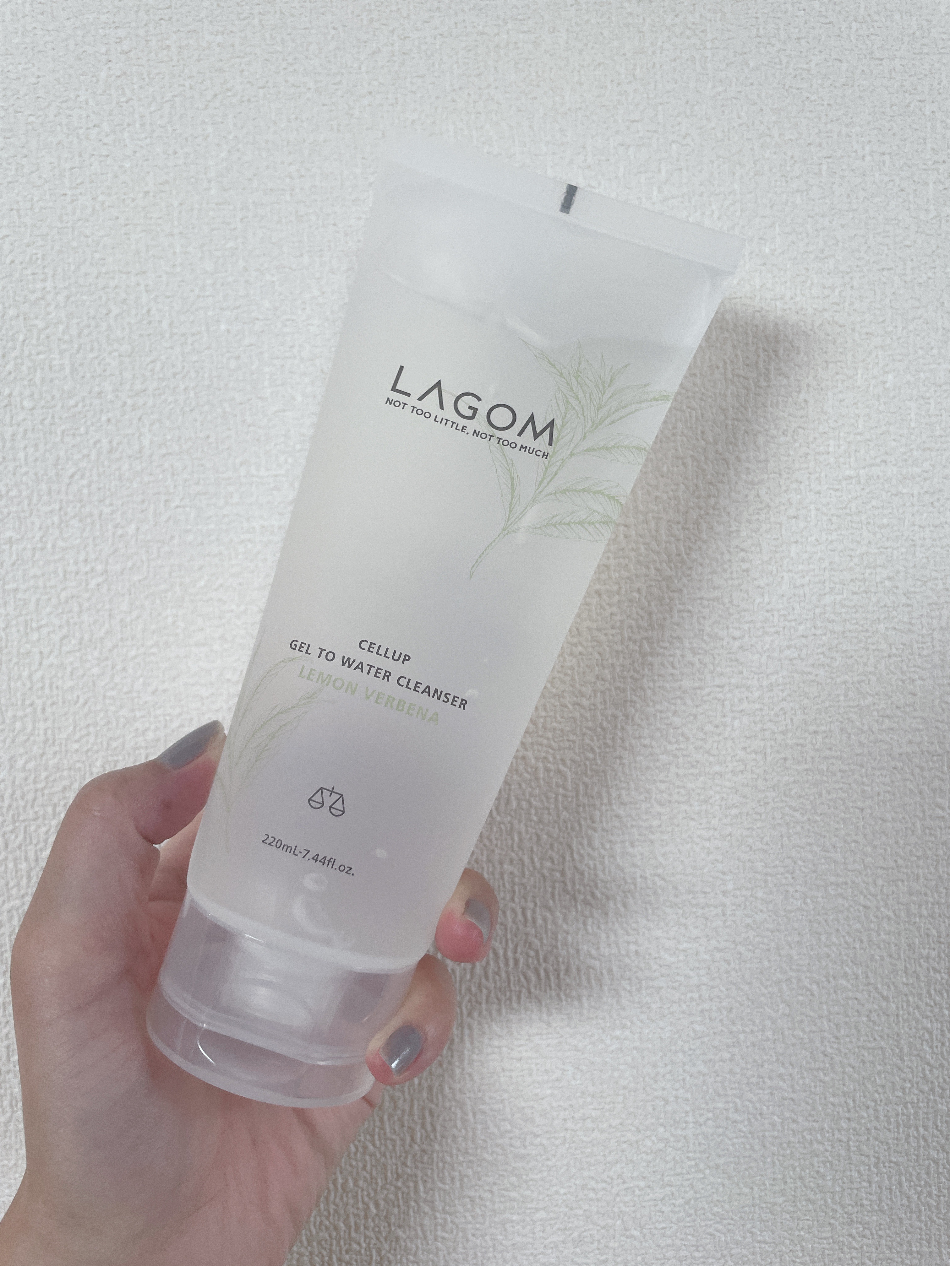ラゴム ジェルトゥウォーター クレンザー(LV)(朝用洗顔)/LAGOM /その他洗顔料を使ったクチコミ（2枚目）