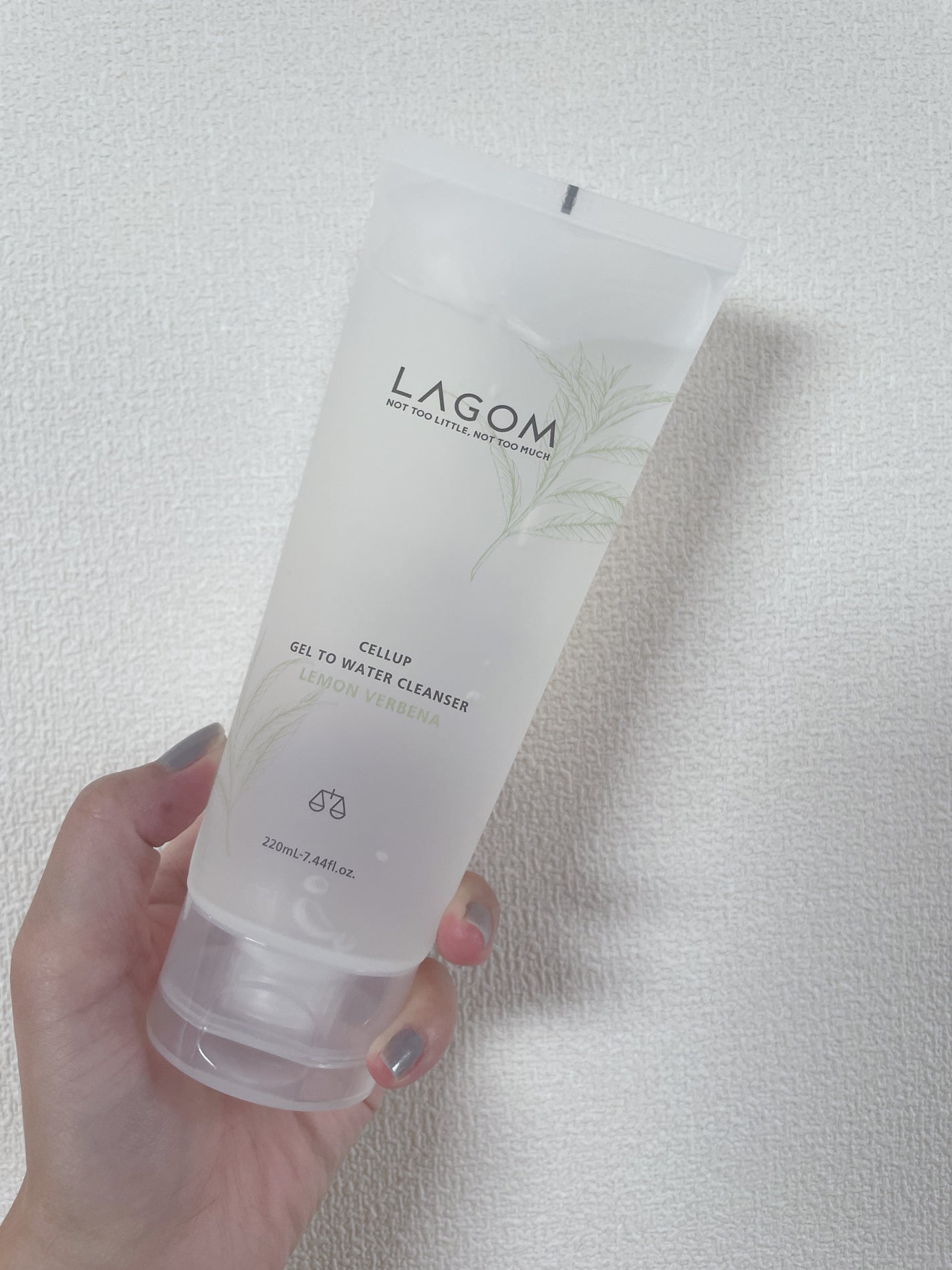 ラゴム ジェルトゥウォーター クレンザー(LV)(朝用洗顔)/LAGOM /その他洗顔料を使ったクチコミ(2枚目)
